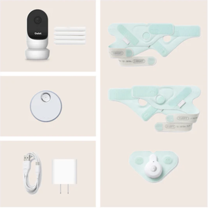 Système de surveillance intelligent pour bébé DREAM SOCK & CAM 2 Bundle Owlet dusty rose