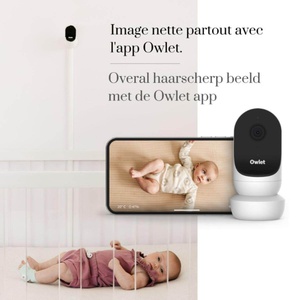 Système de surveillance intelligent pour bébé DREAM SOCK & CAM 2 Owlet blue