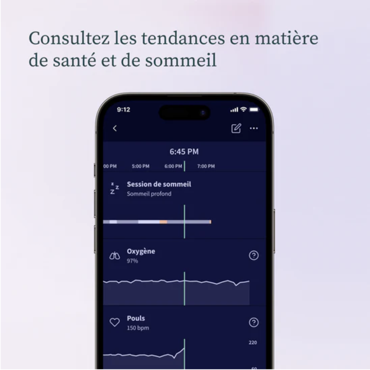 Système de surveillance intelligent pour bébé DREAM SOCK Owlet bedtime blue