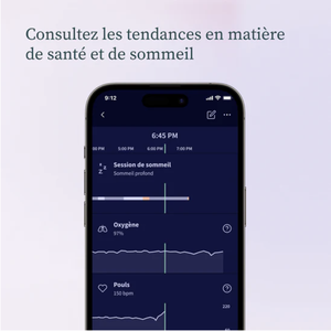 Système de surveillance intelligent pour bébé DREAM SOCK Owlet bedtime blue