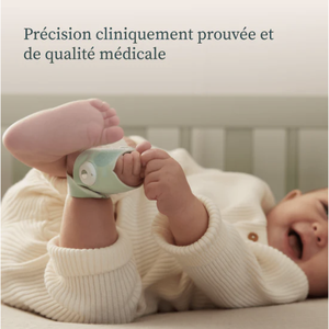 Système de surveillance intelligent pour bébé DREAM SOCK Owlet bedtime blue