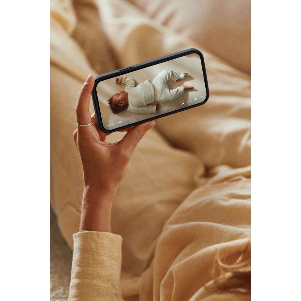 Système de surveillance intelligent pour bébé Duo 3 DREAM SOCK-DREAM SIGHT Owlet mint