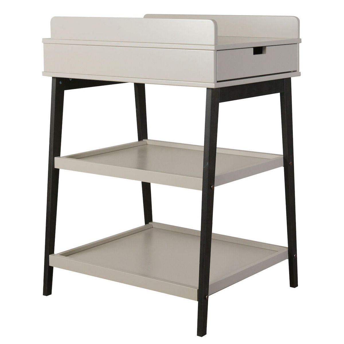 Table à langer 1 tiroir HIP Quax stone-eboni