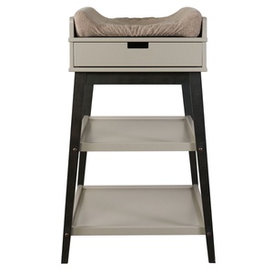 Table à langer 1 tiroir HIP Quax stone-eboni