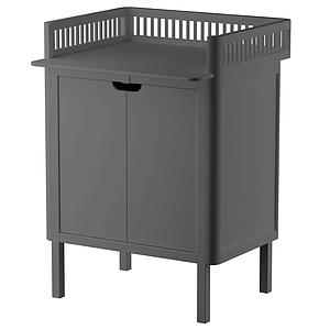 Table à langer 2 portes Sebra classic grey