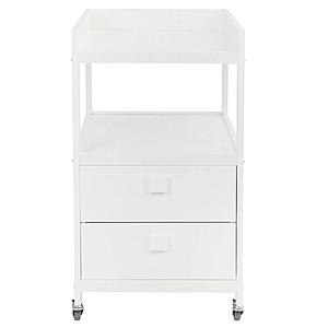 Table à langer 2 tiroirs Quax blanc