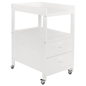 Table à langer 2 tiroirs Quax blanc