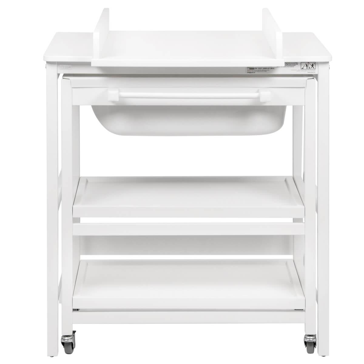 Table à langer-bain SMART Quax blanc