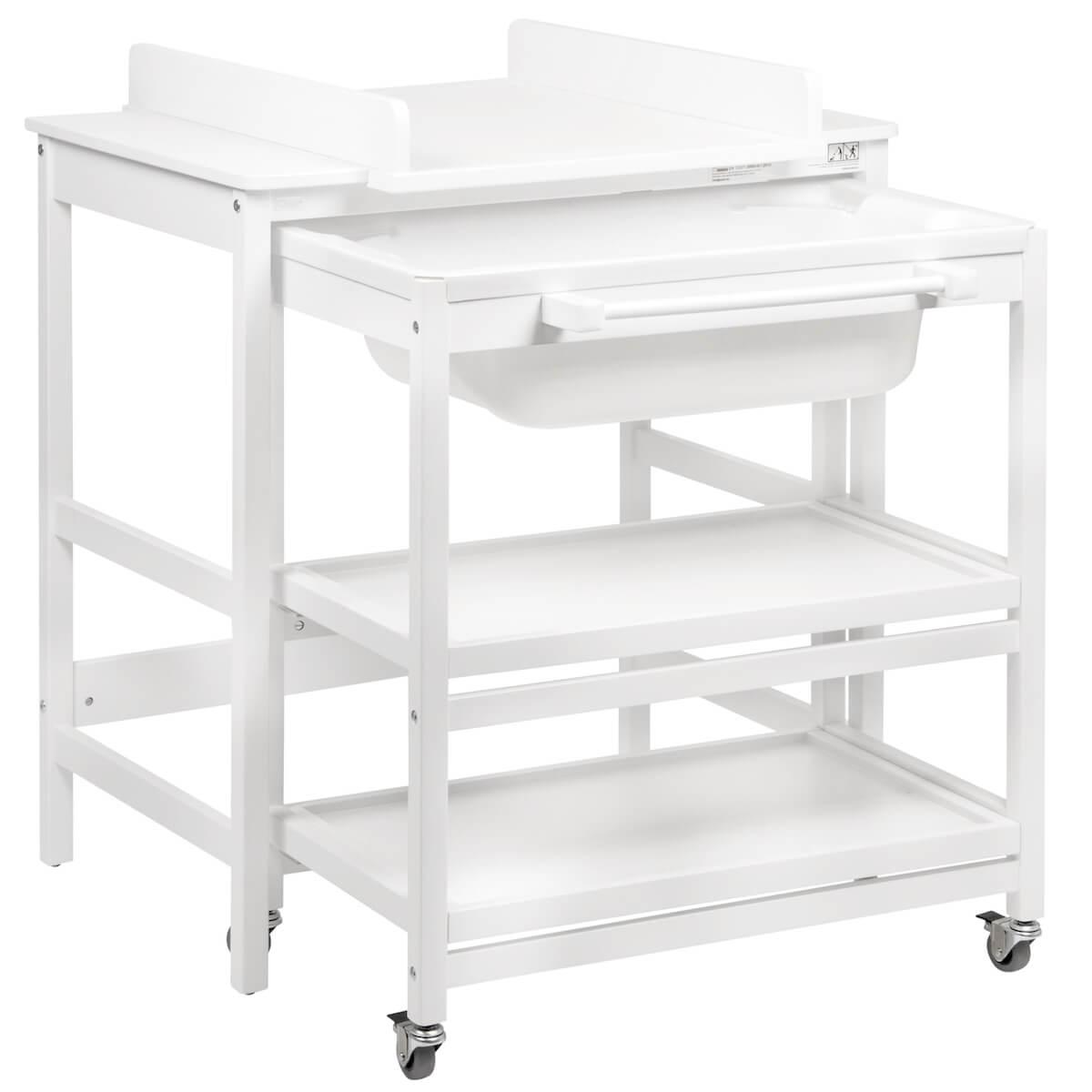 Table à langer-bain SMART Quax blanc