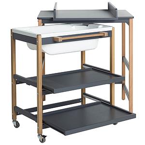 Table à langer-bain SMART Quax Moonshadow-naturel