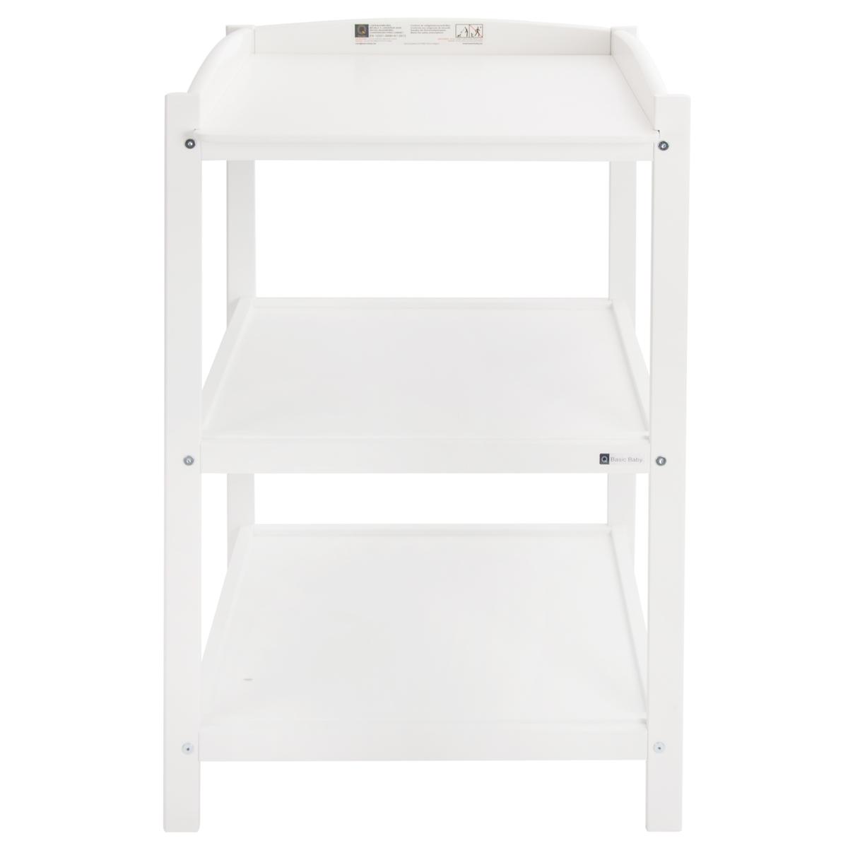 Table à langer BASIC Quax blanc