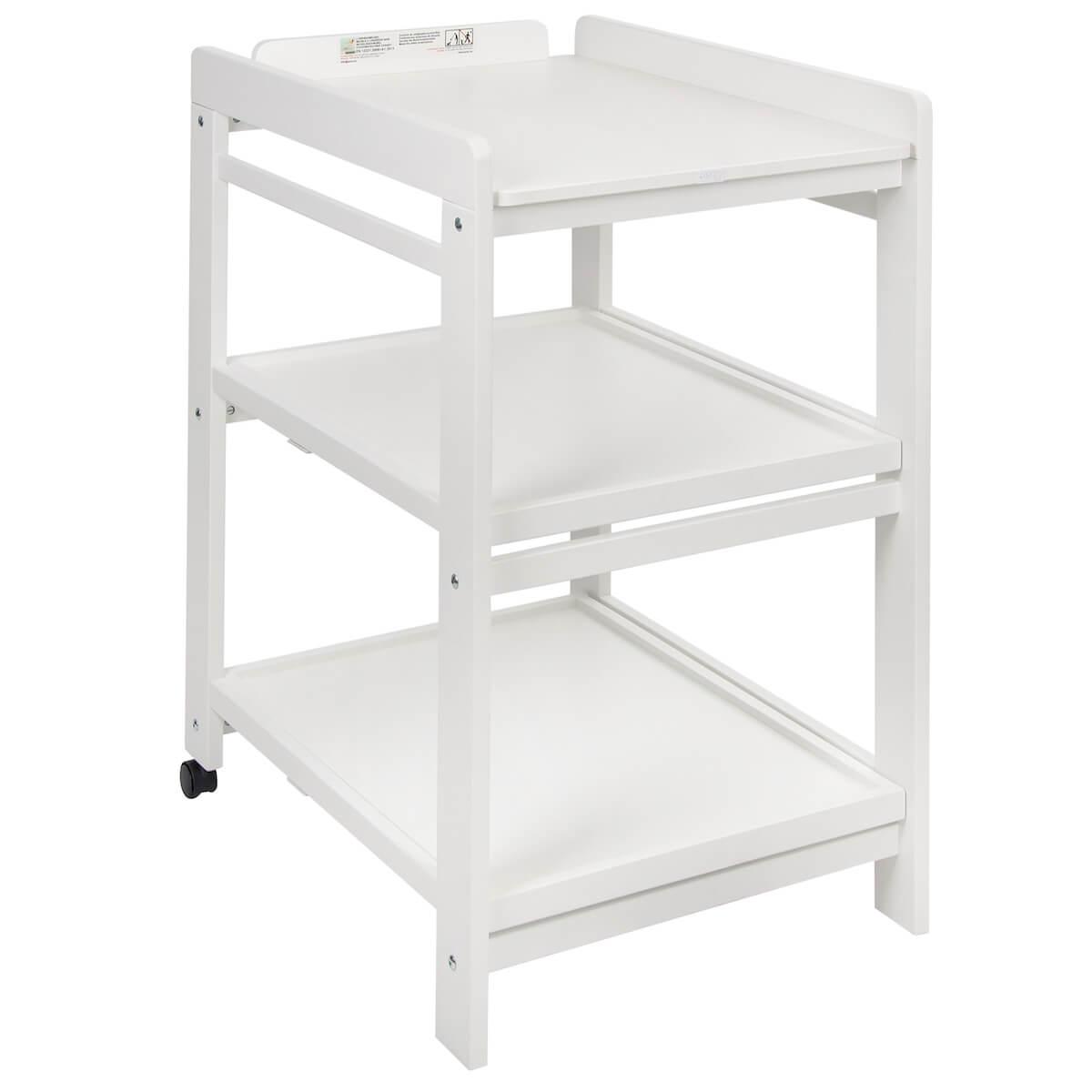 Table à langer COMFORT Quax blanc