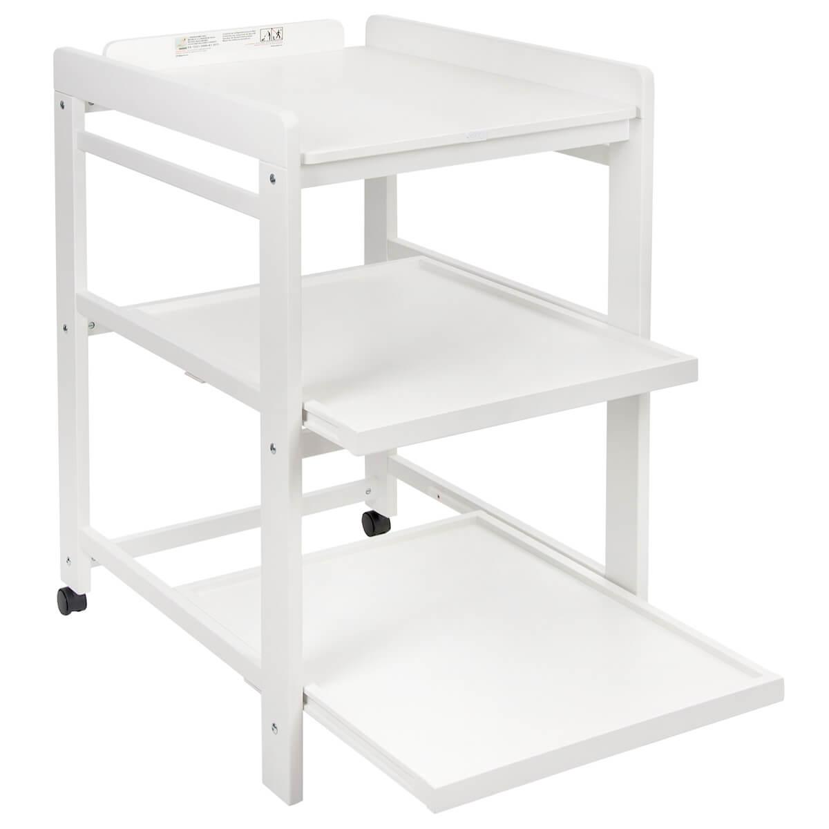 Table à langer COMFORT Quax blanc