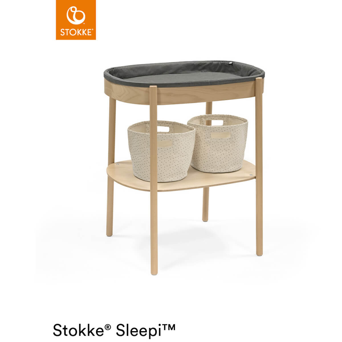 Table à langer SLEEPI Stokke blanc