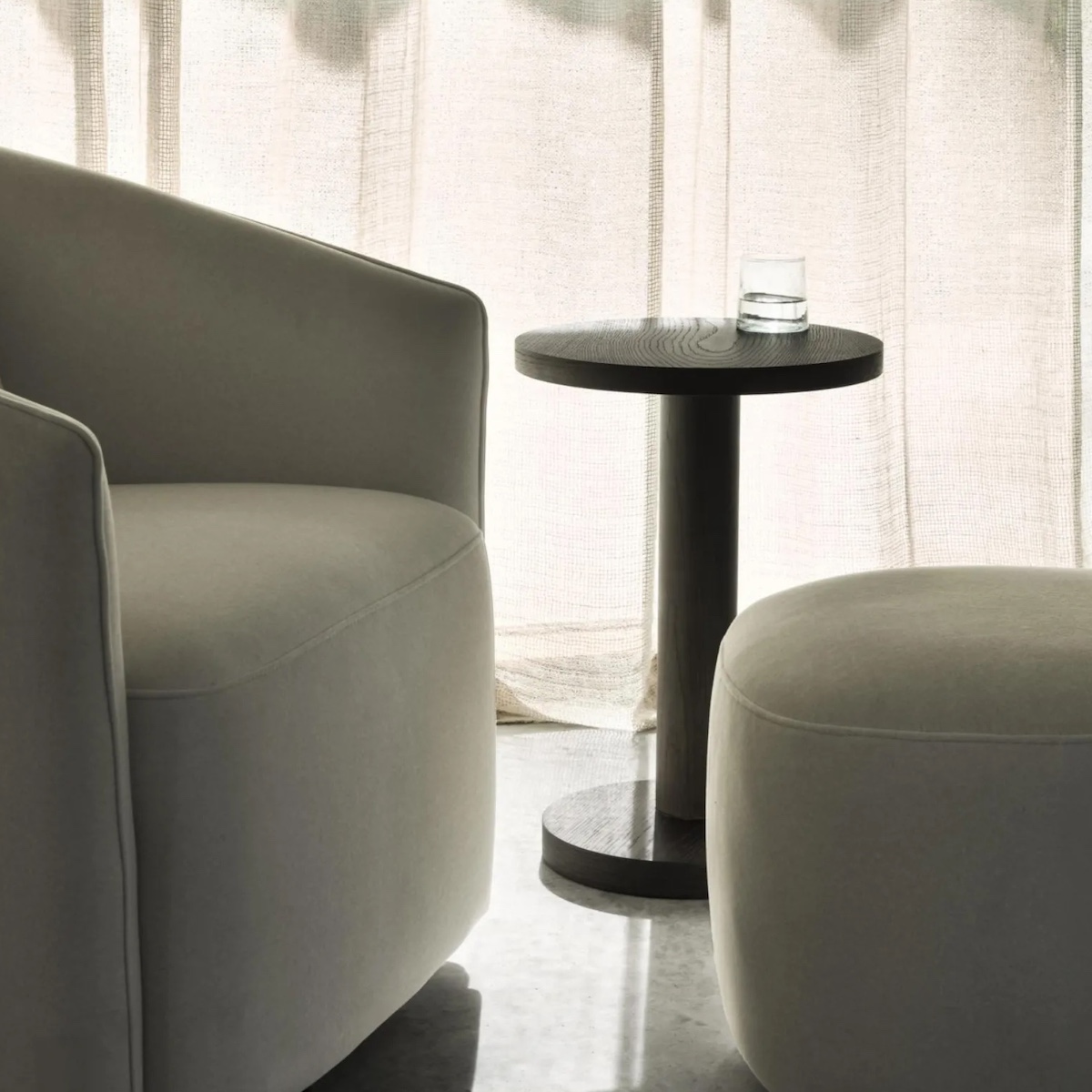 Table d'appoint Quax placage chene