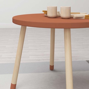 Table de jeu enfant 60cm DOTS Flexa Blush