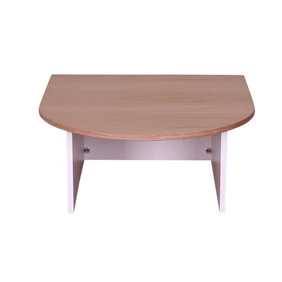 Table de jeu KASVA Multiplex placage chêne laqué blanc