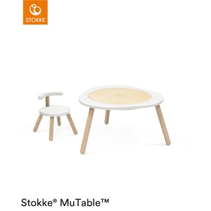 Table de jeu multifonctions MUTABLE V2 Stokke Blanc