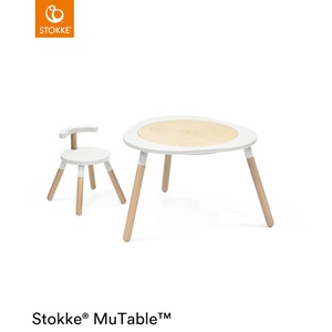 Table de jeu multifonctions MUTABLE V2 Stokke Blanc
