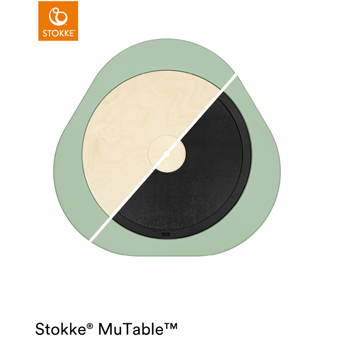 Table de jeu multifonctions MUTABLE V2 Stokke Clover green