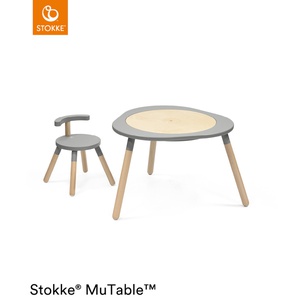 Table de jeu multifonctions MUTABLE V2 Stokke Storm grey