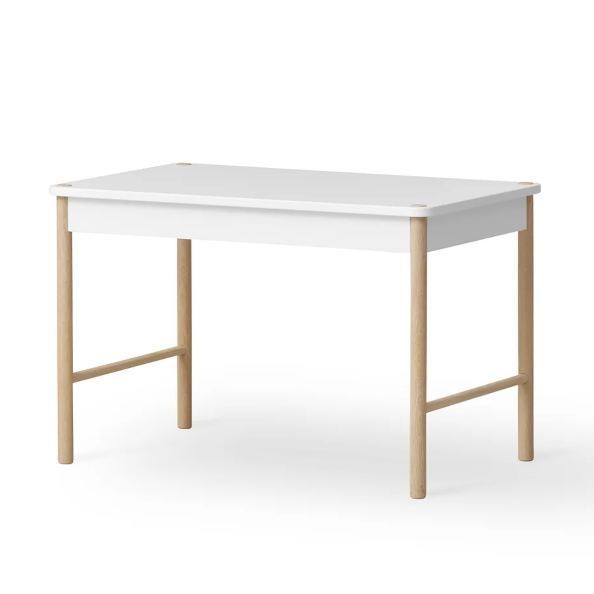 Table de jeux petit enfant CAMP Oliver Furniture blanc-chêne