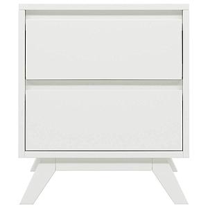 Table de nuit ANNE Bopita blanc 