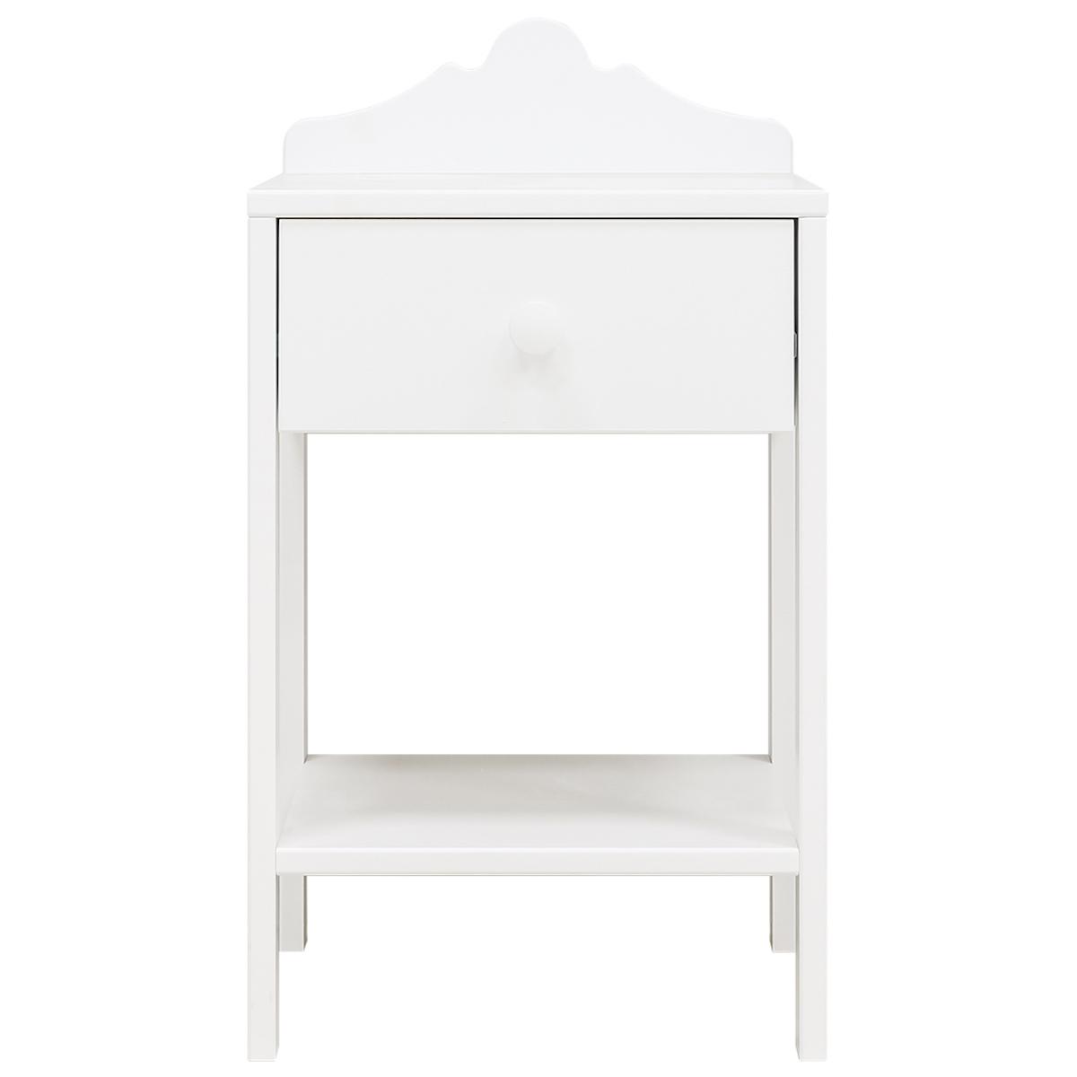 Table de nuit EVI Bopita blanc