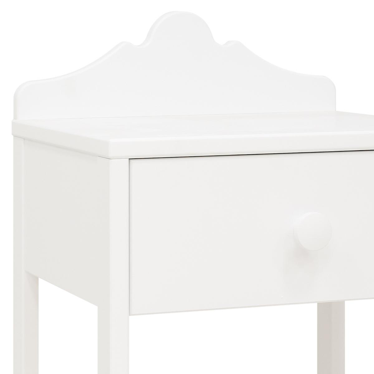 Table de nuit EVI Bopita blanc