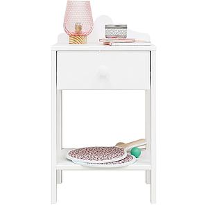 Table de nuit EVI Bopita blanc