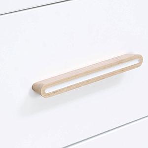 Table de nuit LISA Bopita blanc-naturel 