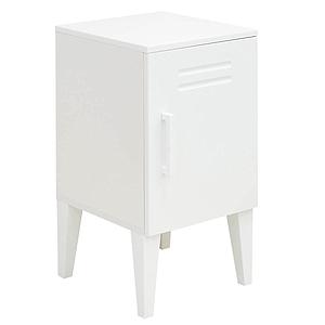 Table de nuit LOCKER Bopita blanc