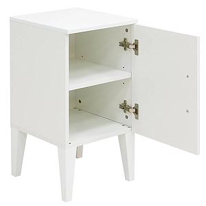 Table de nuit LOCKER Bopita blanc