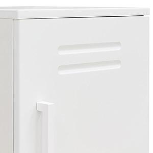 Table de nuit LOCKER Bopita blanc