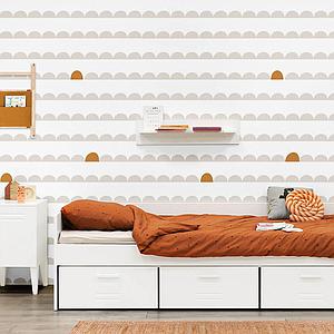 Table de nuit LOCKER Bopita blanc