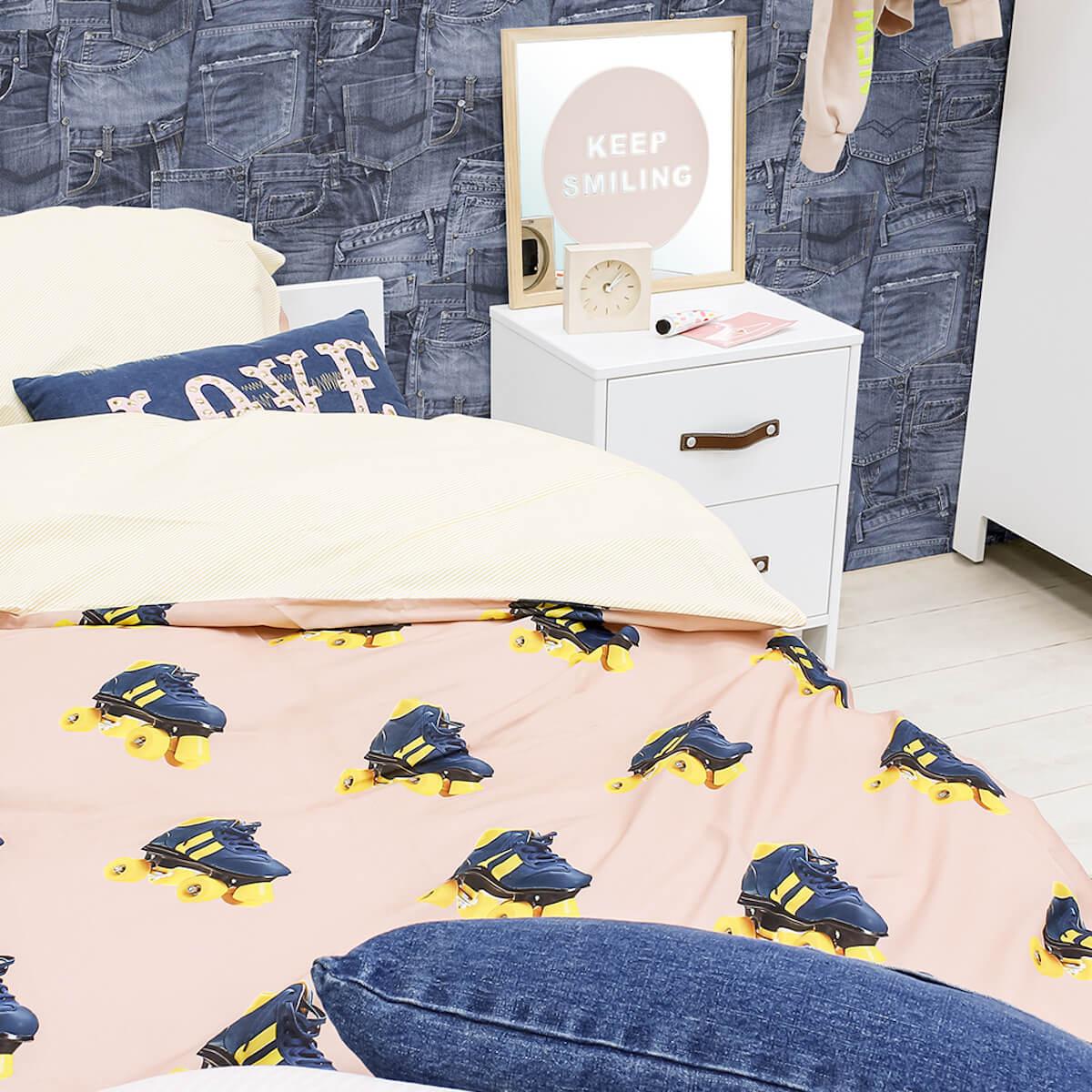 Table de nuit LUCCA Bopita blanc