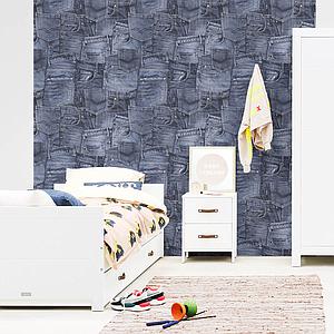 Table de nuit LUCCA Bopita blanc