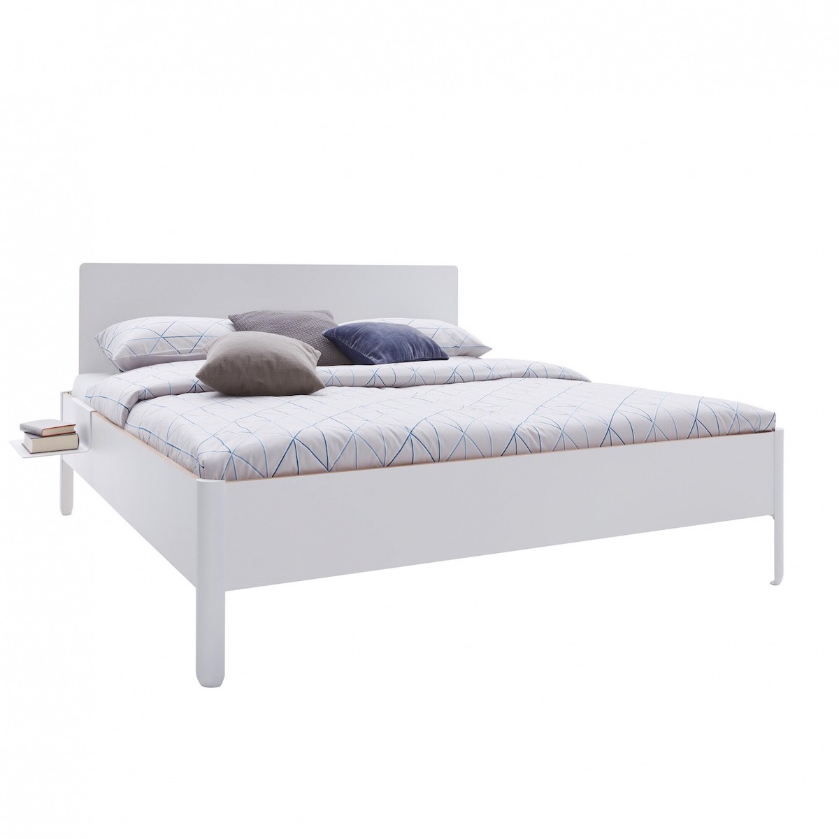 Table de nuit NAIT Add-On Nait 1 Müller Small Living métal blanc 