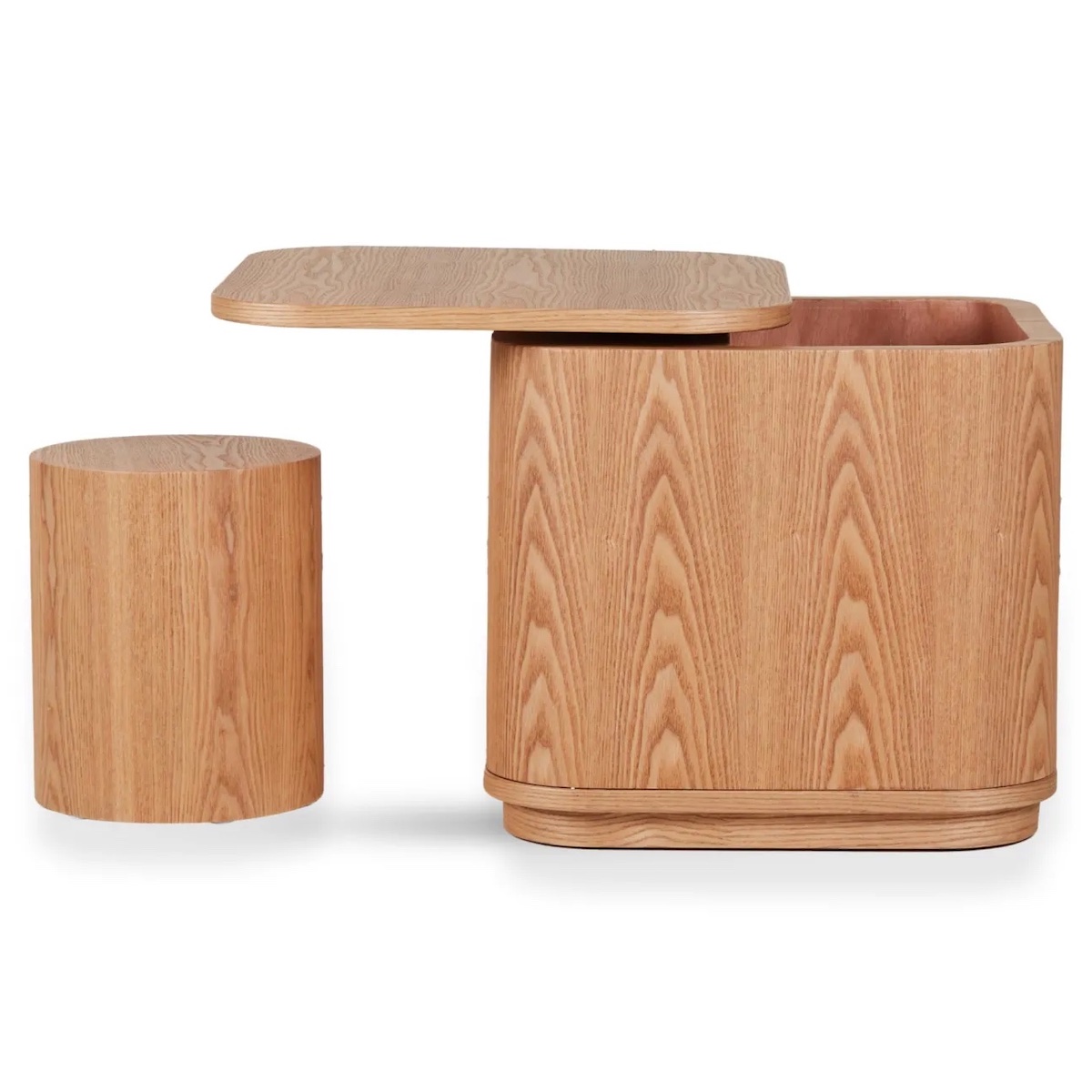 Table de rangement YUME Quax Natural Ash