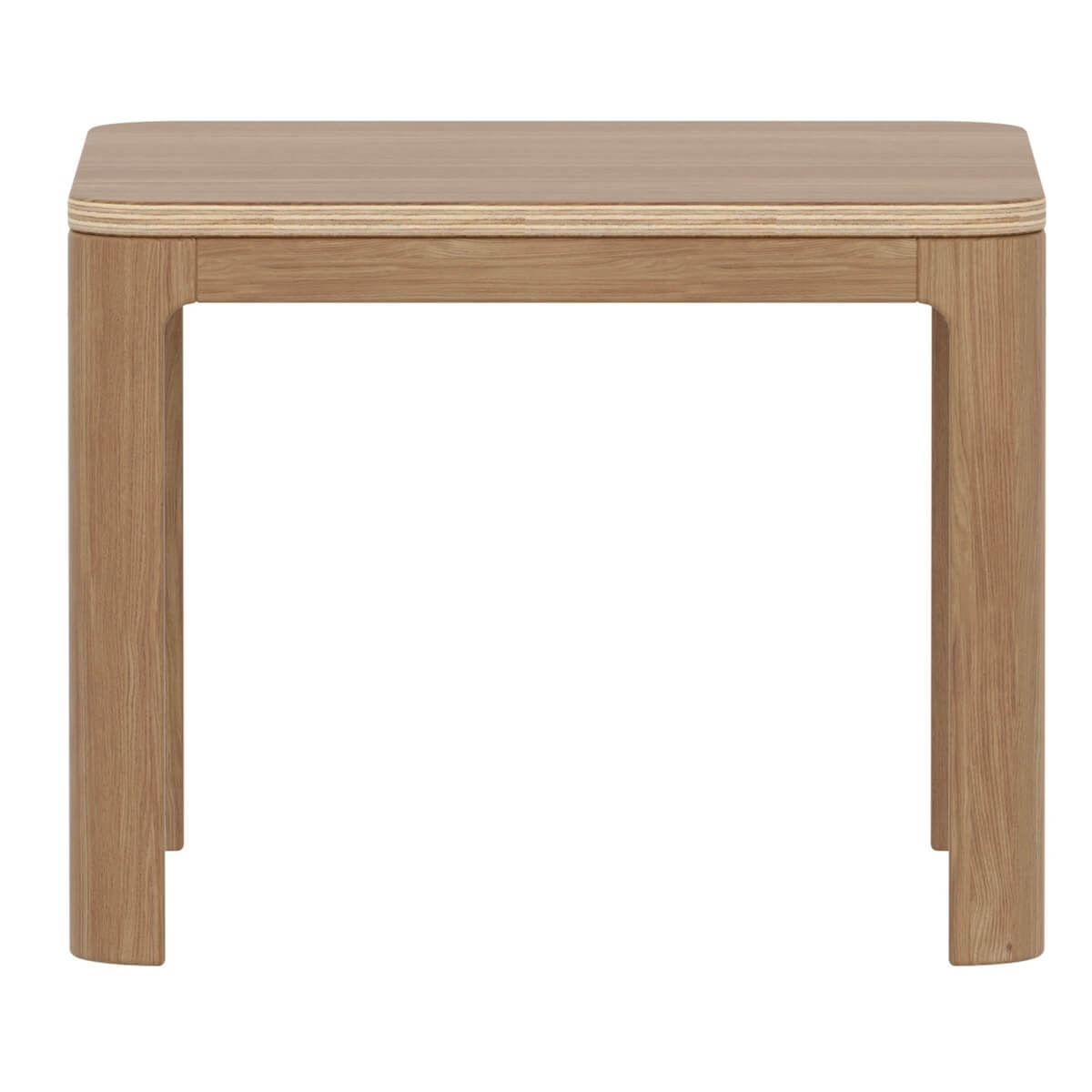 Table enfant petit NOVA Flexa oak veneer plywood