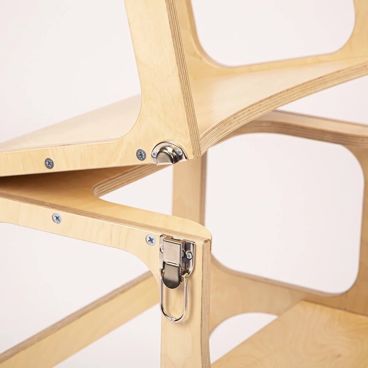Table-tour d'appentissage STEP'n'SIT Ette Tete bois argent