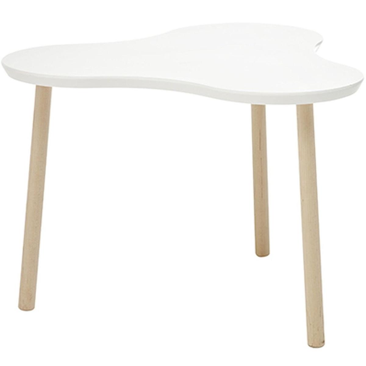 Table trèfle 70x70cm CLOVER Lifetime blanc