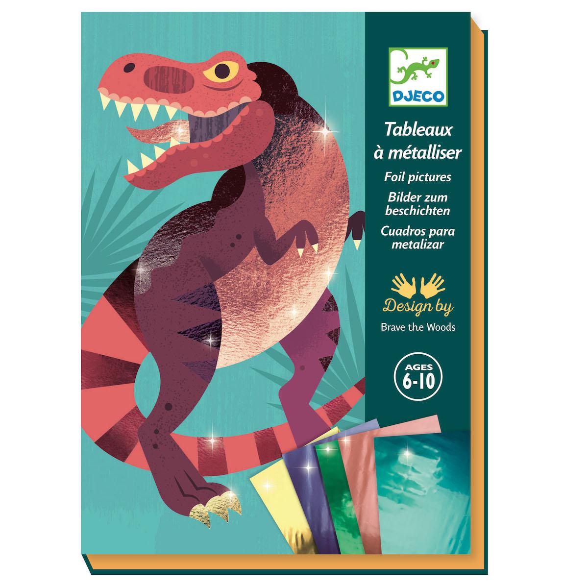 Tableau à pailleter Jurassic LES PLUS GRANDS Djeco