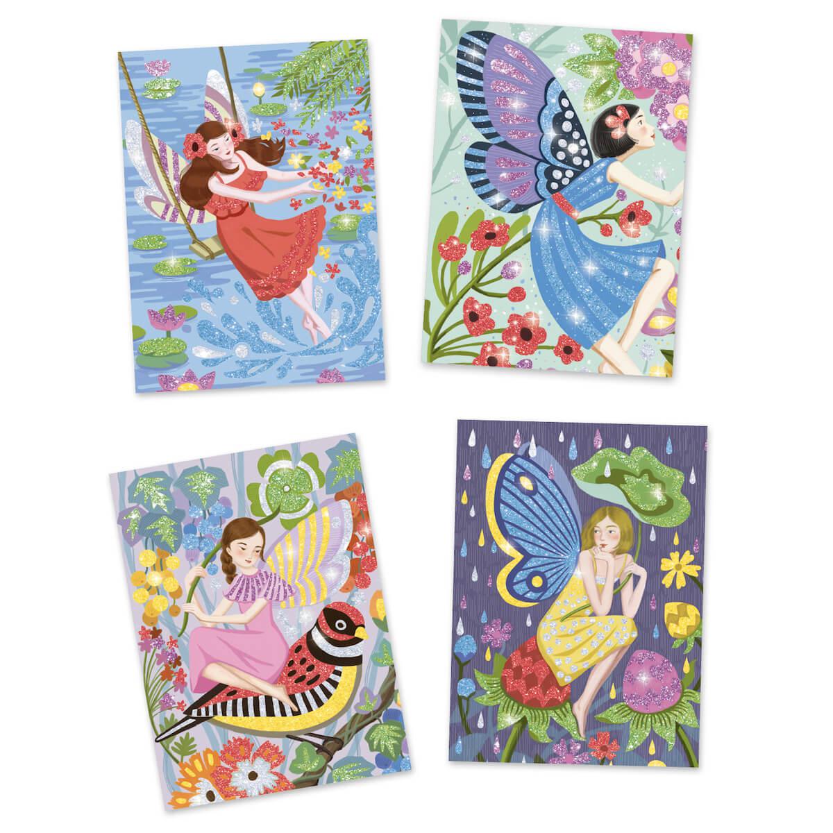 Tableau à pailleter La douceur des fées Djeco