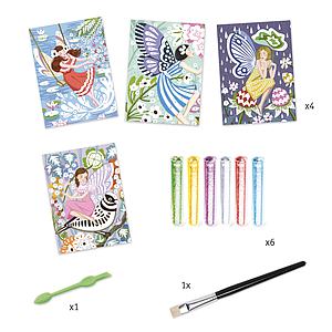 Tableau à pailleter La douceur des fées Djeco