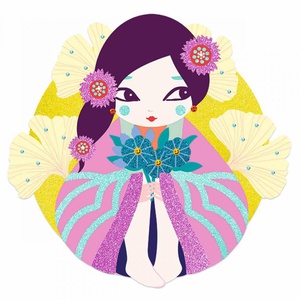 Tableau à pailleter ONNANOKO Djeco