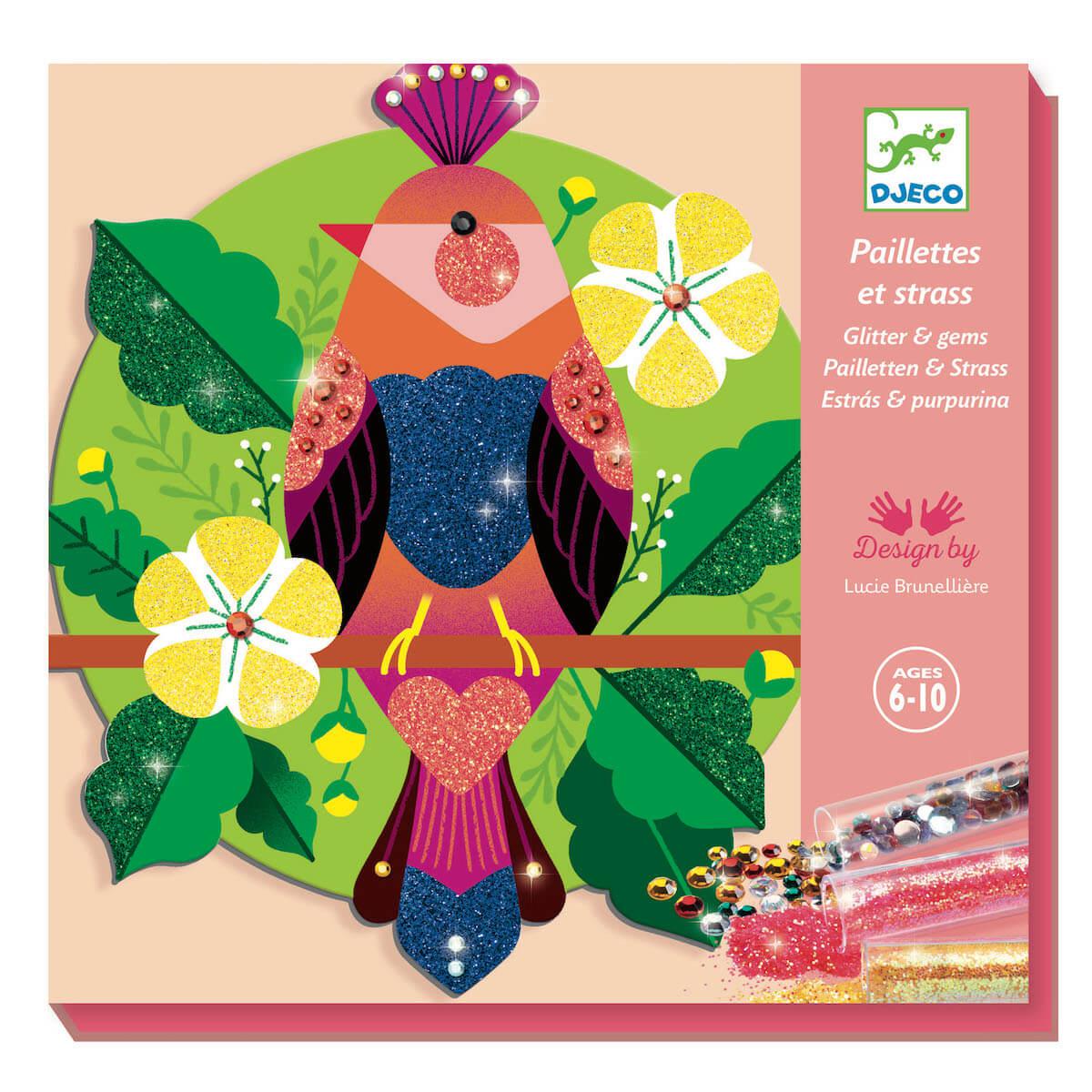 Tableau à pailleter Paradisio LES PLUS GRANDS Djeco