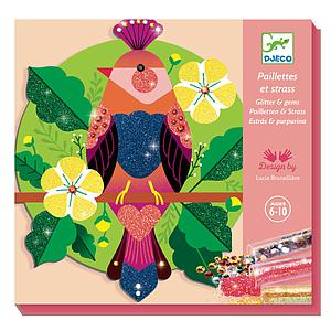 Tableau à pailleter Paradisio LES PLUS GRANDS Djeco