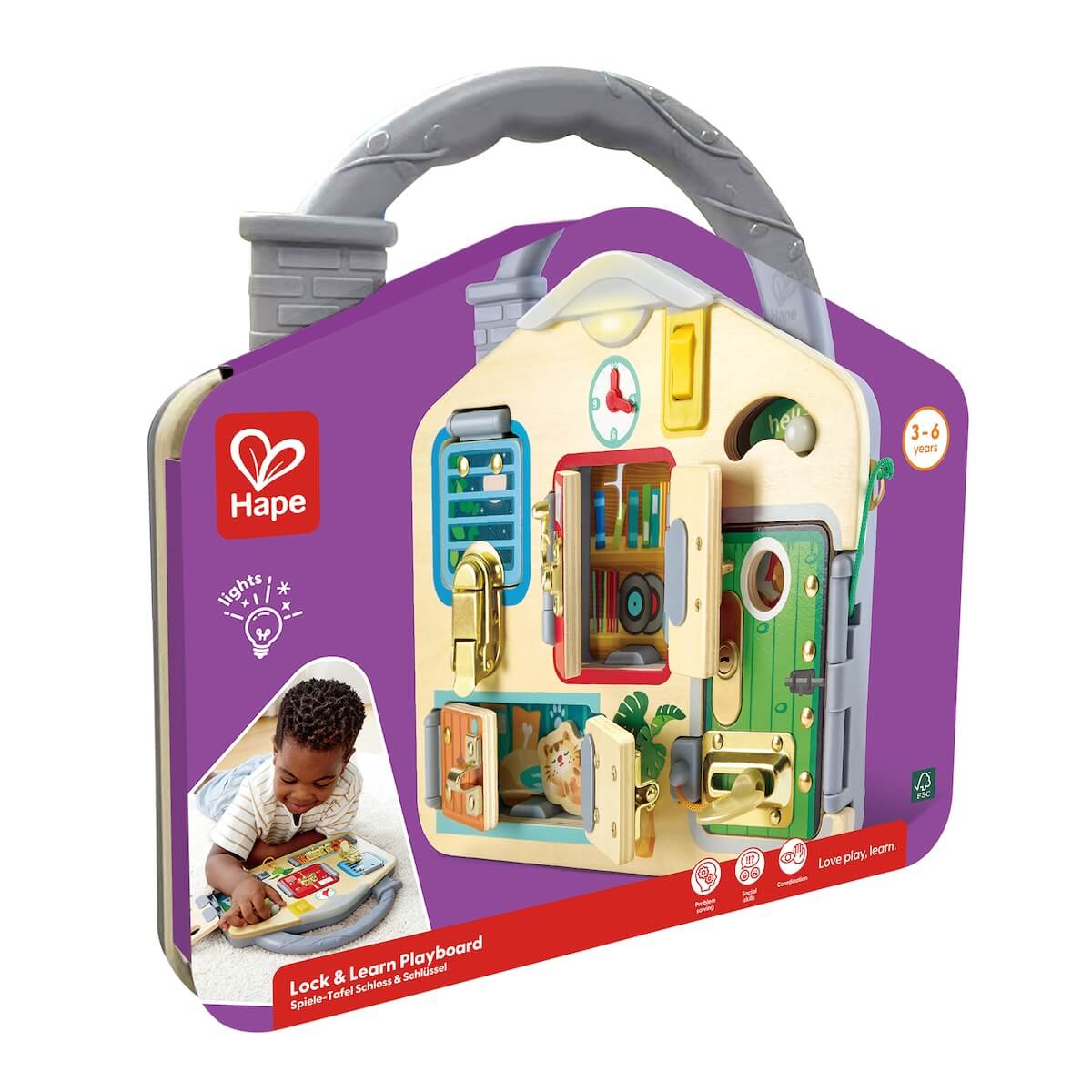Tableau d'activités multi fermetures Hape