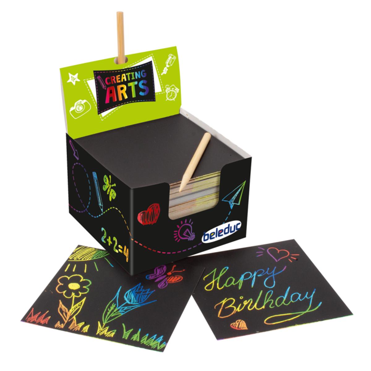 Tableaux à gratter Creating Arts Beleduc